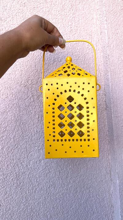 Table or Hanging Moroccan Lantern Lamp Candle Holder