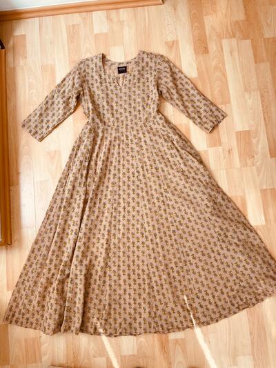 Indian Boho Dress | Vintage Long Dress | Retro Style | Summer Cotton
